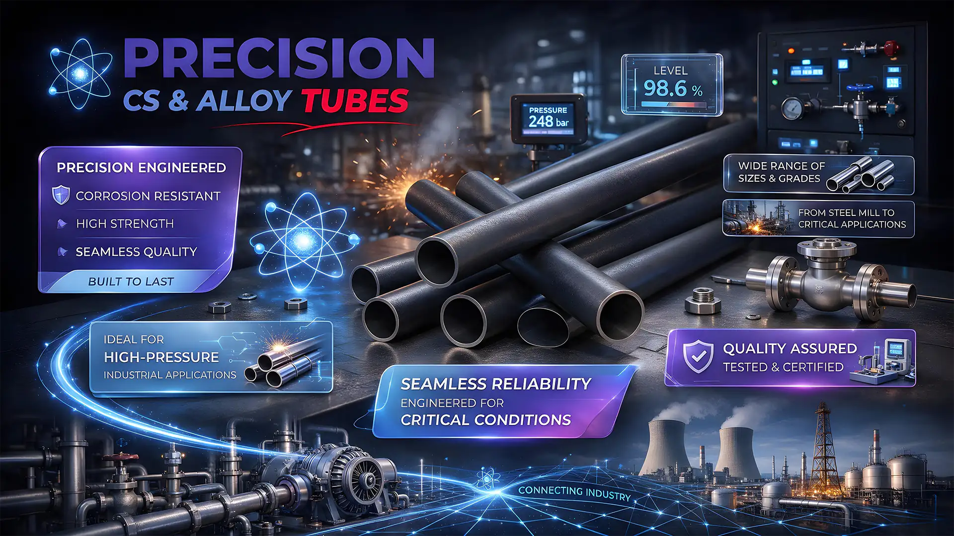 Hero banner image for CS and Alloy Industrial and Furniture Tubes