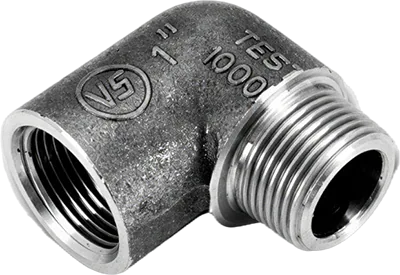 Mild Steel Forged Male Female Elbow